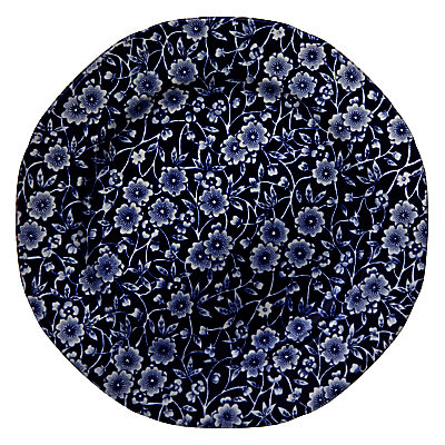Burleigh Blue Calico Plates